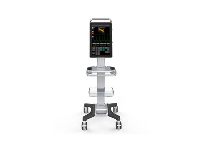 18.5 Inch Full Touch Screen Trolley Color Doppler Machine With High Resolution