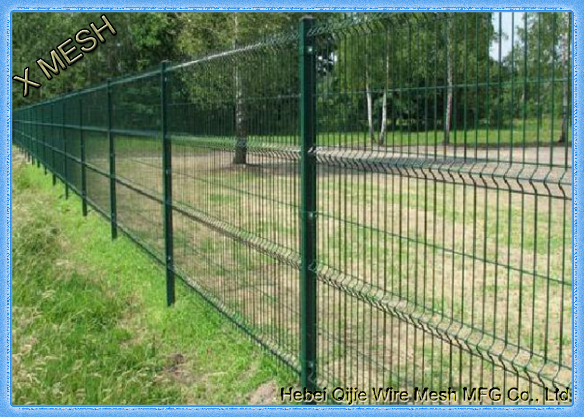 Perimeter Coated Welded Wire Fence Steel-P0006