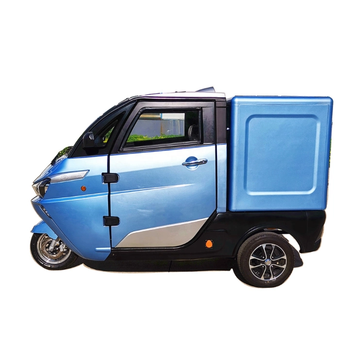 New Energy Hydraulic System Lithium Battery Electric Cargo Delivery Tricycle with Safety Belts