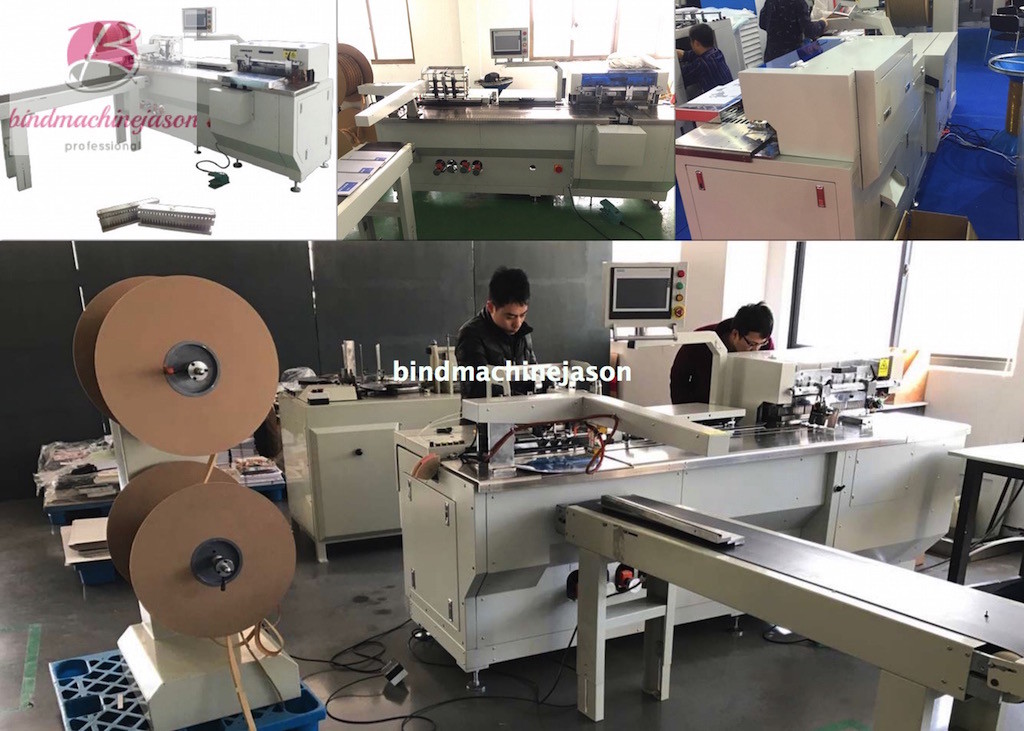 Twin wire binding machine with hole punching function PBW580 for calendar
