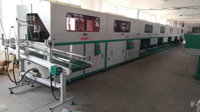 5 Station 6000pcs/Hr Bottle Screen Printing Equipment 300x250mm 2