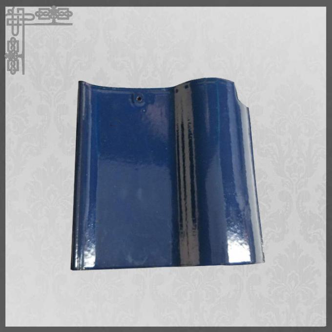 S Type Glossy Ceramic Roof Tiles House Glazed 220mm Grey Clay Roof Tiles 3