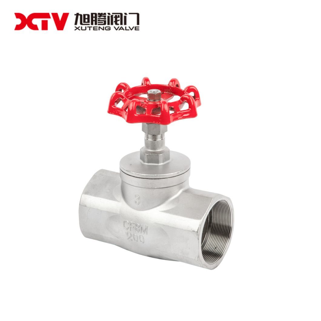 Xtv Stainless Steel Internal Thread Stop Valve Handwheelwater Pipe Pump