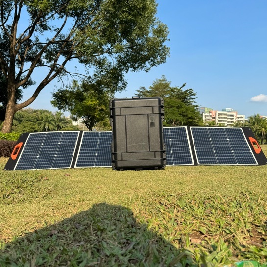 Solar Power Station 3000W Outdoor Emergency Home Car Work Portable Solar Generator