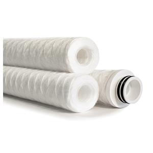 China 2 Micron PP Cotton String Wound Water Filter Cartridges For Pharmaceutical on sale 