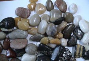 China Natural Polished Pebble Stone (Hot Sale) on sale 