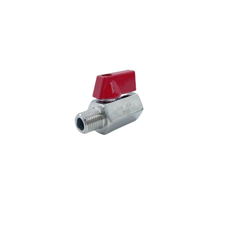 Factory Direct Sales High Quality Femal and Male Thread Mini Ball Valve