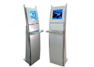China Eco friendly Self Service Computer Interactive Information Loby Free Standing Kiosk on sale 