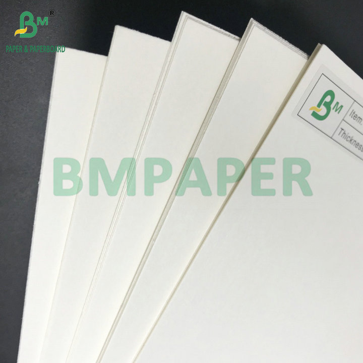 Natural White 600um 900um Double Sided Uncoated Beer Pads Paperboard
