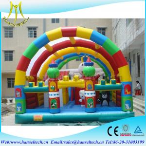 China Hansel giant buy used inflatables playground for commercial for children on sale 