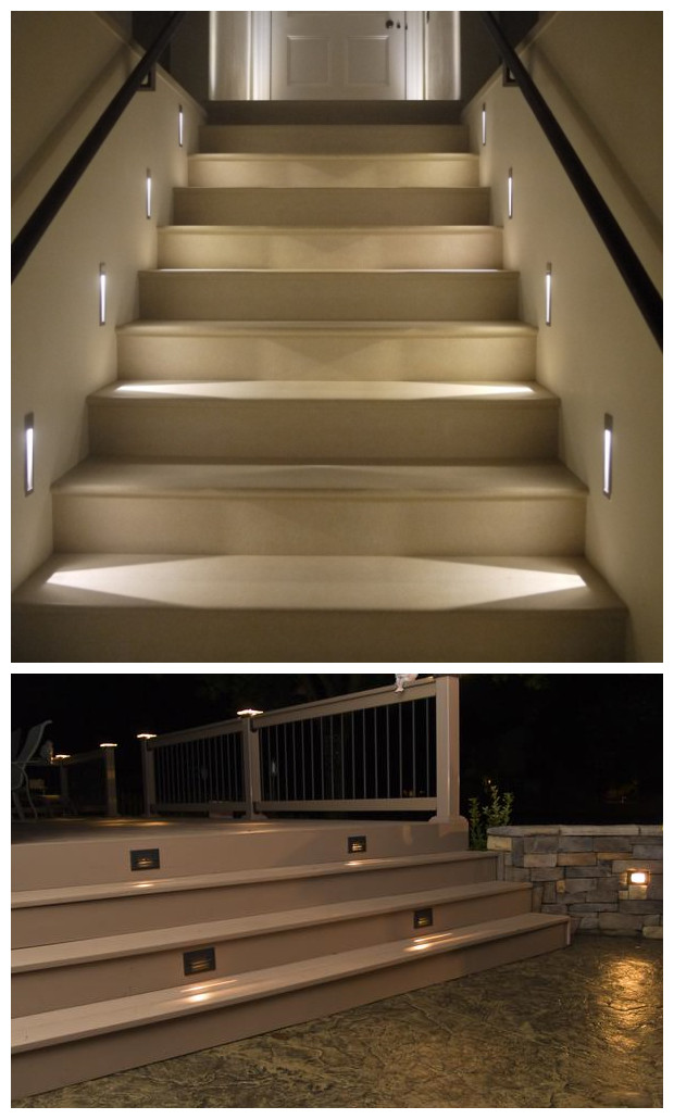 2w Recessed Wall Lights For Stairs Ip65 Aluminum Outdoor Led