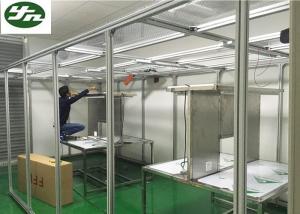 Electrical Safety Ss304 Class 1000 Clean Room Booth 170w Ffu