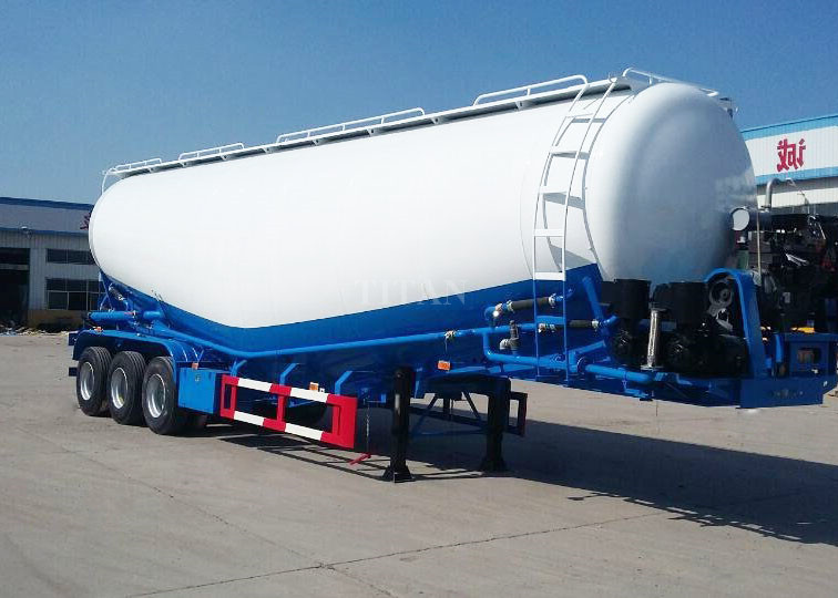 Titan's cement trucks are unloading fast.