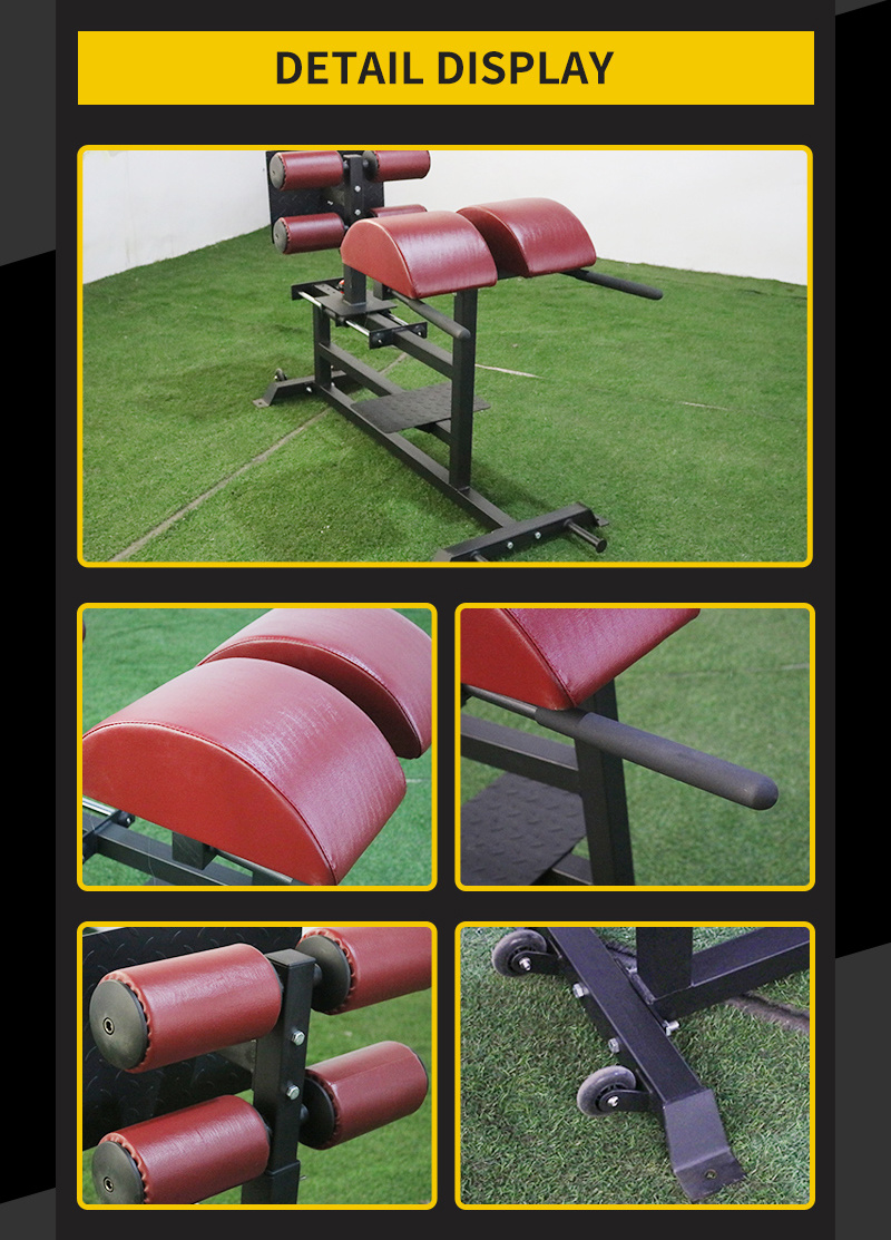 Gym Use and Home Use Back Extension Ab Bench Commercial Roman Chair