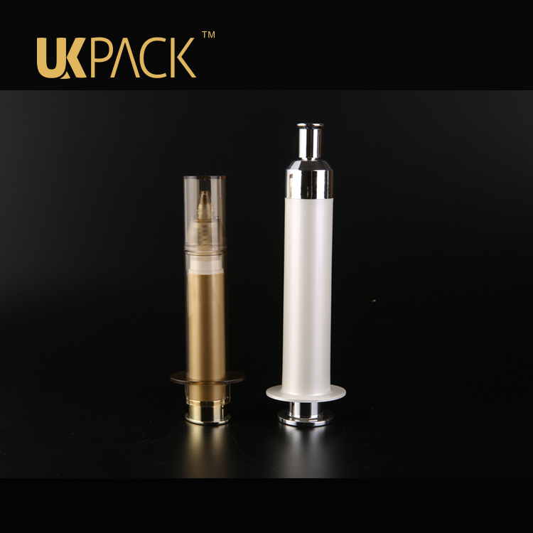 UKPACK 10ml Needle tube type airless bottle,cosmetic airless pump bottle
