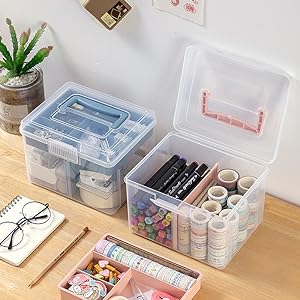 Home or Office Desk Organiser or Stationery Storage Box