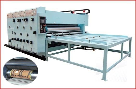 Single Facer Corrugator Line, Mill Roll Stand + Single Facer + Rotary Cutter