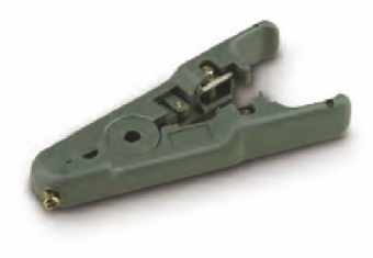 Coaxial cable stripper.