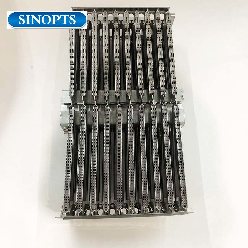 Boiler Spare Parts Replacement Gas Boiler Steam Fire Row 10 Rows Stainless Iron Zinc Plate Burner Tray