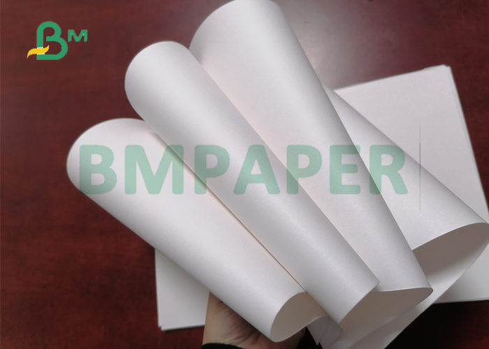 75gsm 80gsm 90gsm Natural White Kraft Paper For Food Paper Bag 65 x 100cm 