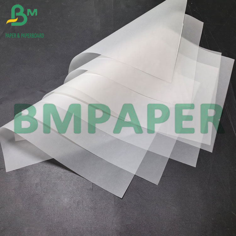 55gsm 60gsm Tracing Paper Natural White Translucent Drawing Transfer Paper Roll 