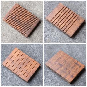 18mm Thickness Bamboo Wood Panels Charcoal Surface Treatment For
