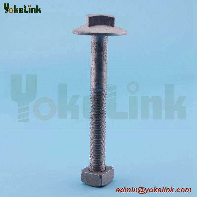 Customized precision casting brace bolts for power line transmission