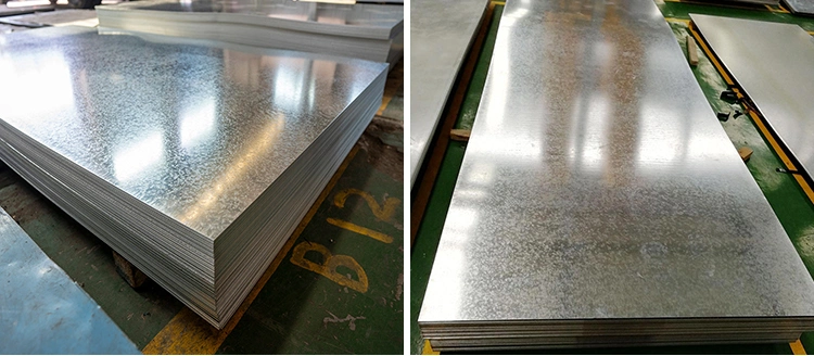 Zero/Regular Spangle Z40 Zinc Coated Steel Plate Galvanized Steel Sheet