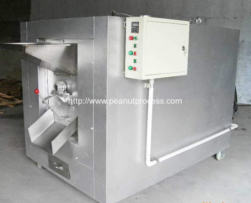 Industrial-Type-Peanut-Roasting-Machine-with-Automatic-Discharge-Function