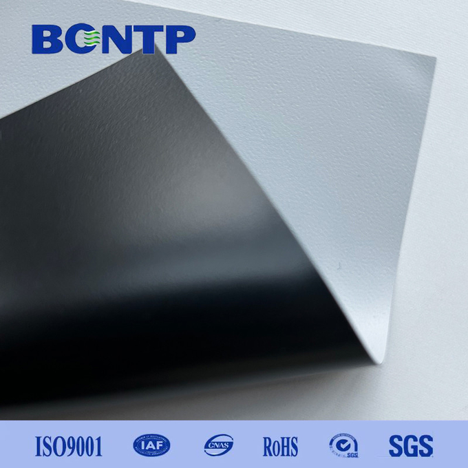 0.25mm White-Black Projection Film 16:9 Tab-Tensioned Motorized Screen 1