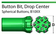 Drilling Tools Button Drill Bit Convex Face 76mm 64mm T38 Button Bit