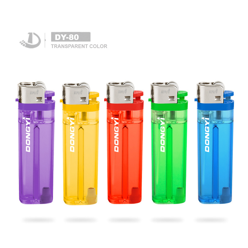 2023 Manufacturer Wholesale Cigarette Lighter Disposable Plastic Flint Gas Lighte