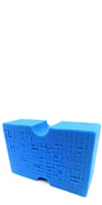 Sudz Budz Premium Jumbo Foam Grid Sponge 1pcs | Cross-Cut Car Wash Sponge