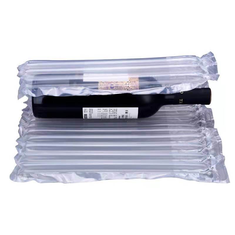High Quality Plastic Inflatable 2 Bottle Pack Air Column Bag for Logistics Protection