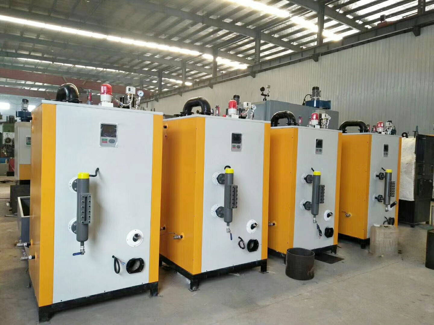 Fully automatic 400kg/h gas steam boiler for industrial production