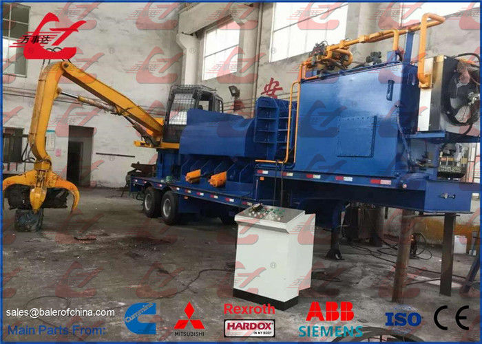 Portable Hydraulic Steel Scrap Baler Logger Press Remote Control Y83/D-3000A