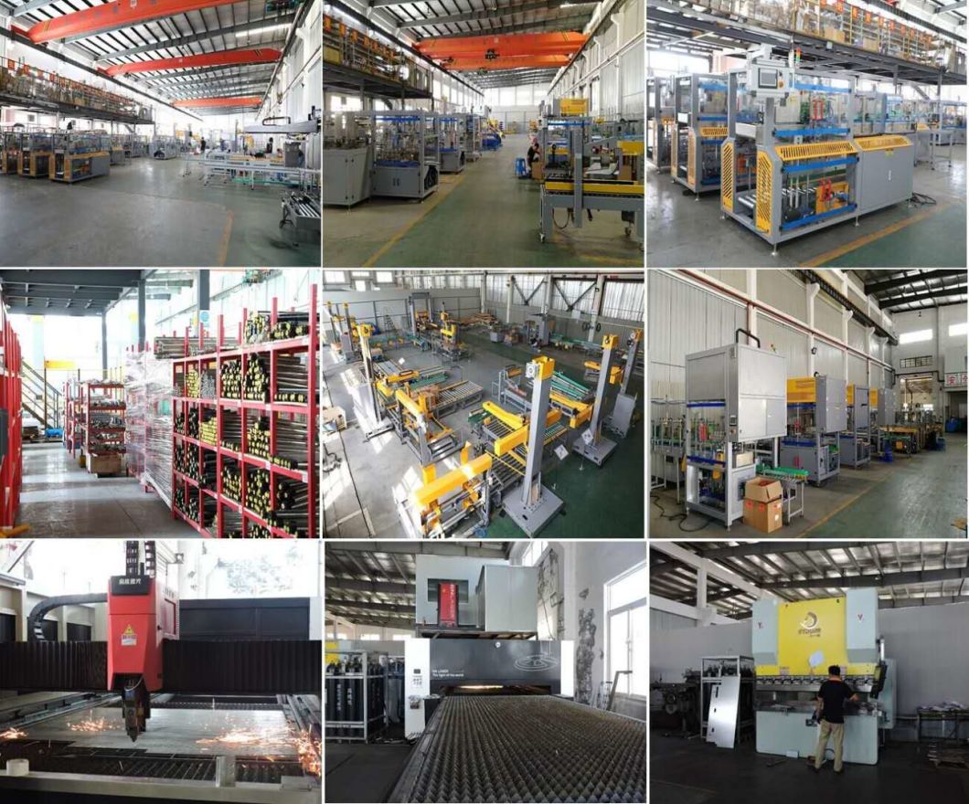 Whole Layer Stacking Palletizer Machine for Beverage Packaging Line