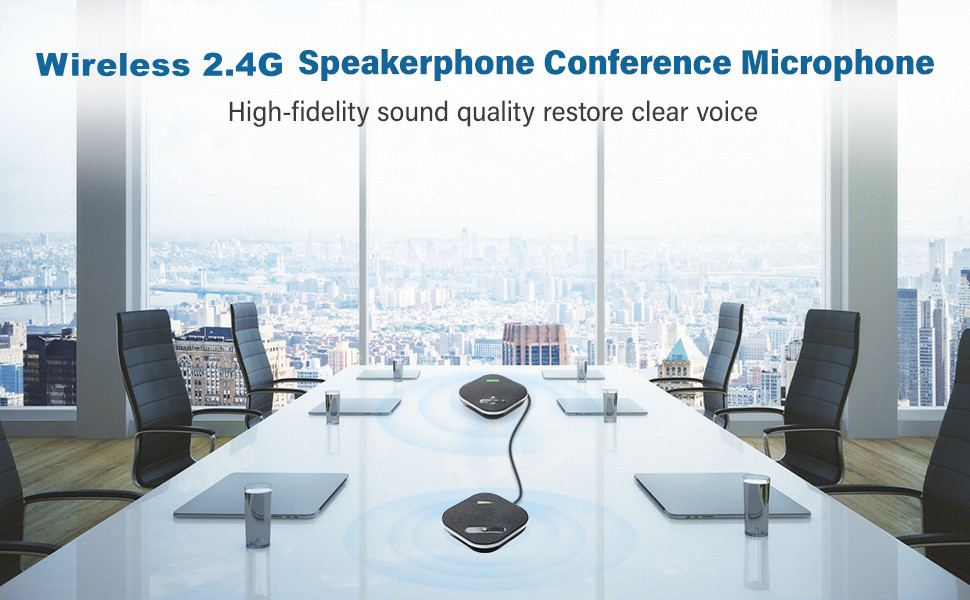 Wireless Speakerphone Conference Speaker