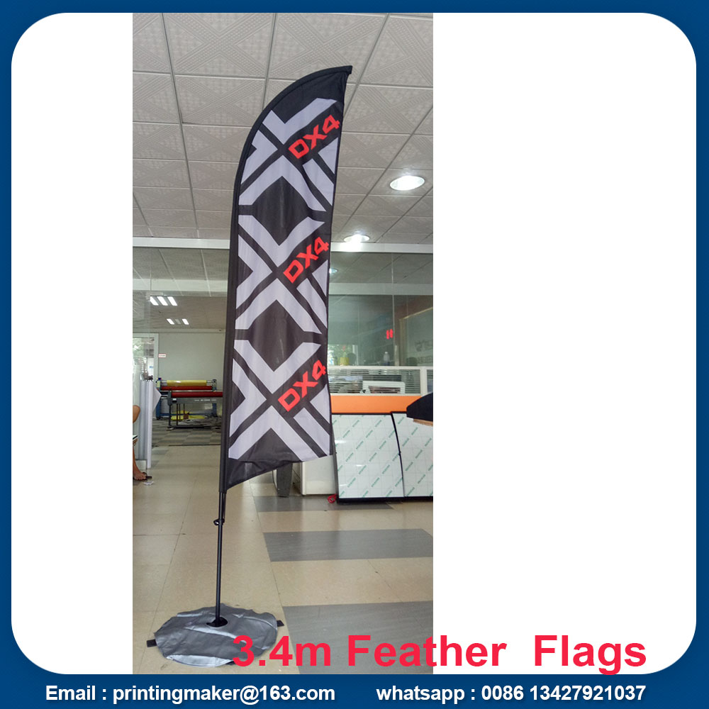 2.8 m feather flags