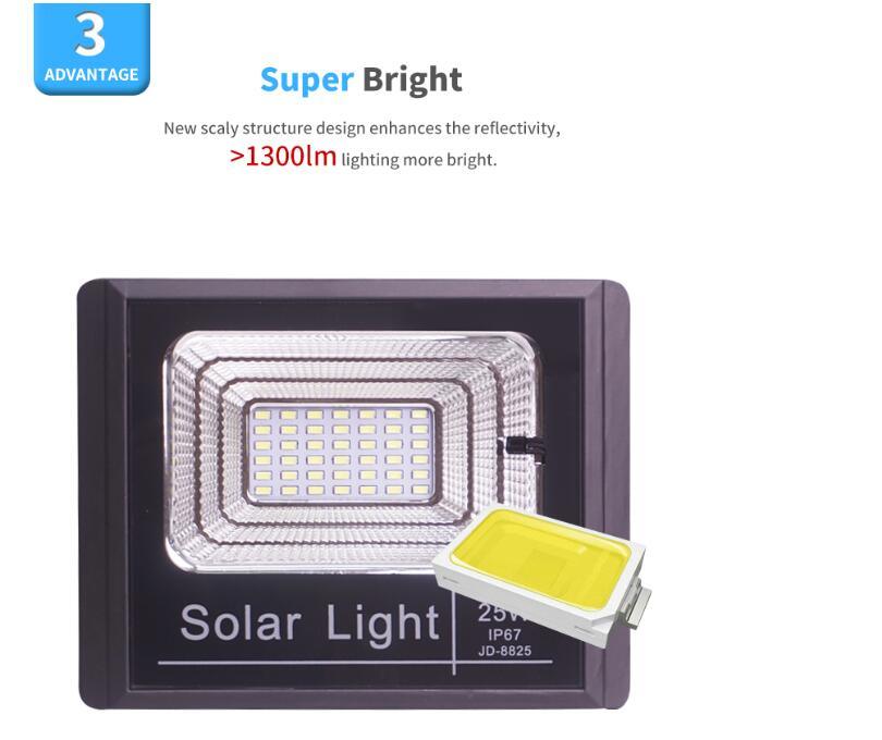 Solar Flood Light 40W IP67 Solar Advisement LED Flood Light Solar Billboard LED Light