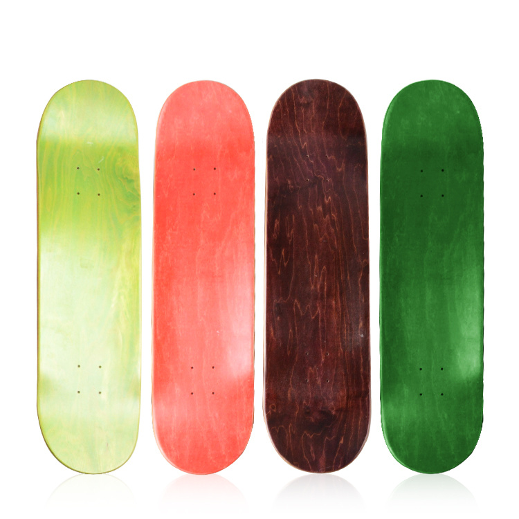 Newest 2022 High Quality Custom Blank 7ply Maple Professional Concave Skateboard