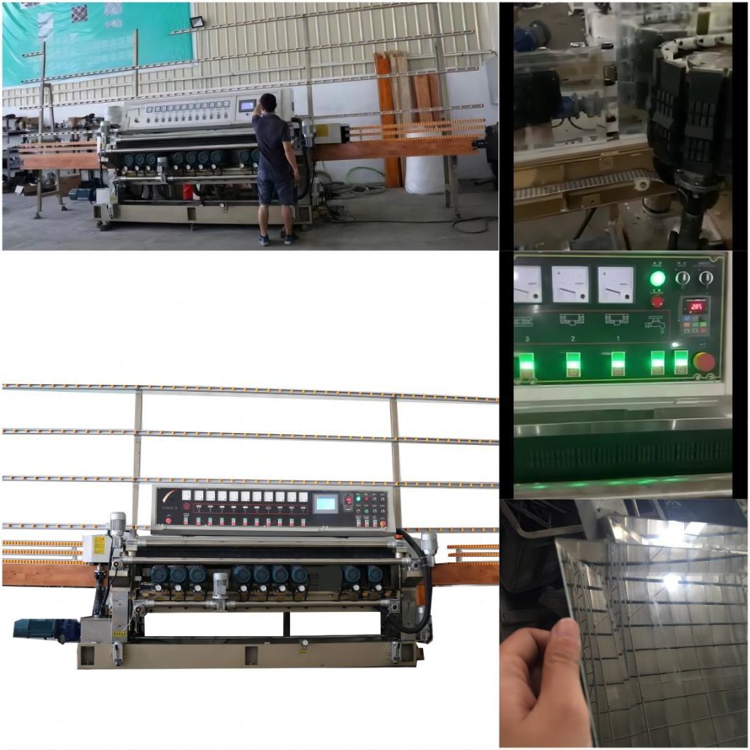 10-Axis Glass Linear Beveling Machine