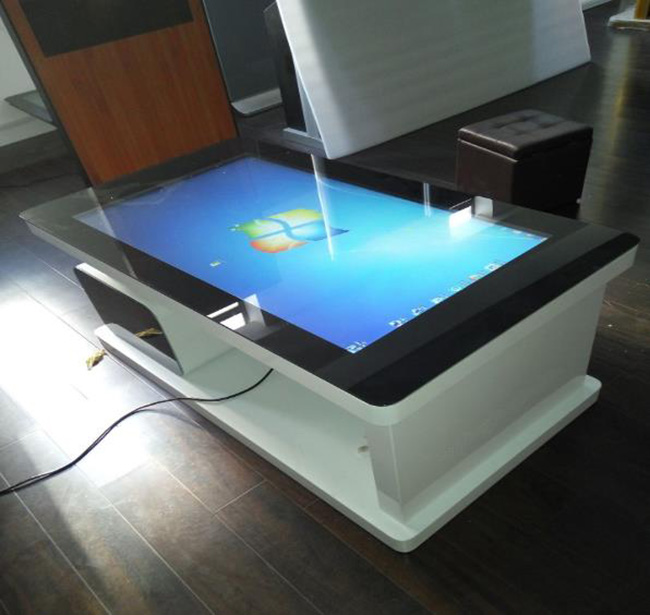 55'' Drawer Style Touch Screen Windows System Waterproof Activity Table With Capacitive Touch