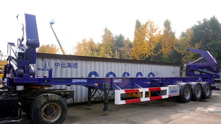 Container Loading trailer