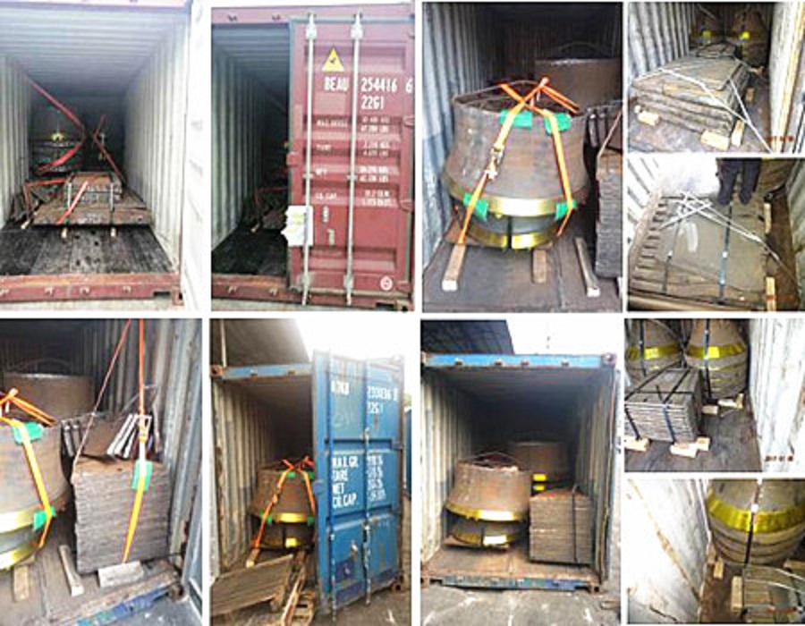 Australia cone/jaw crusher spare parts used for mining and stone crush