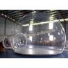 0.65mm PVC Transparent Inflatable Tent Clear Air Bubble Tent With Single Layer