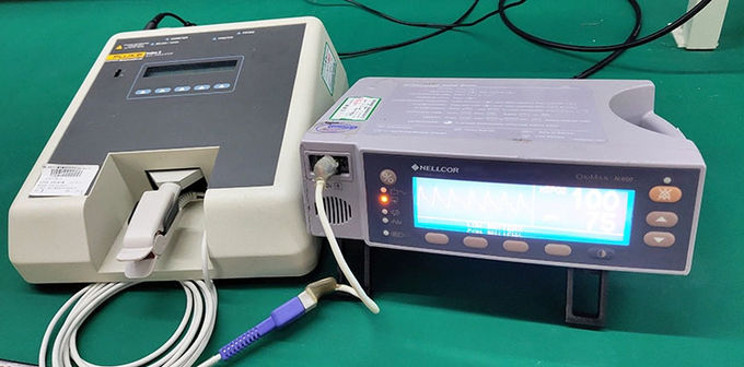 Neonate Wrap Monitor SPO2 Sensor 1.1 Meter 9 Pin Nellco Tech ISO 13485 Approval 4