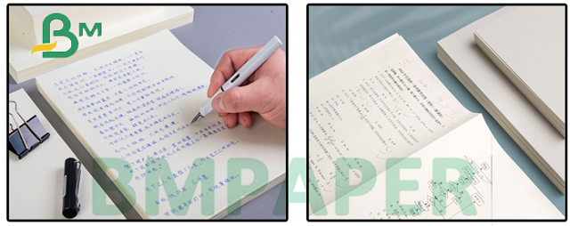 Comfortable Reading 80g 100g 120g Yellowish Bulky Book Paper For Book Publication 