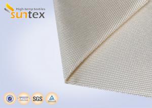 China SUNTEX 36 OZ High Temperature Fiberglass Cloth Flame Resistant Barrier Silica Cloth on sale 
