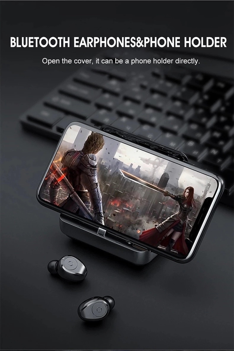 Best Mobile Accessories Handfree Gaming Tws Mini Decorator Bluetooth 5.0 Earphone & Headphone